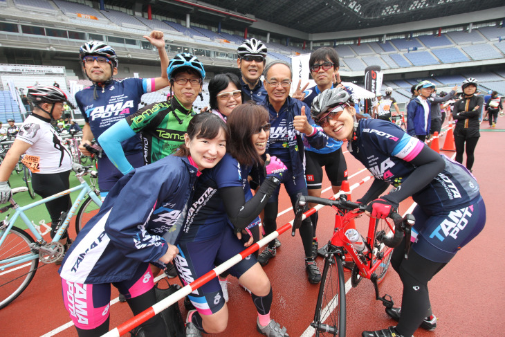ポタリングというチーム名に反して健脚揃い?TEAM TAMAPOTAのみなさん