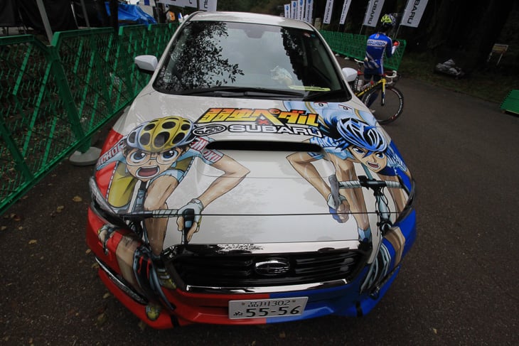 弱虫ペダルカーが登場!