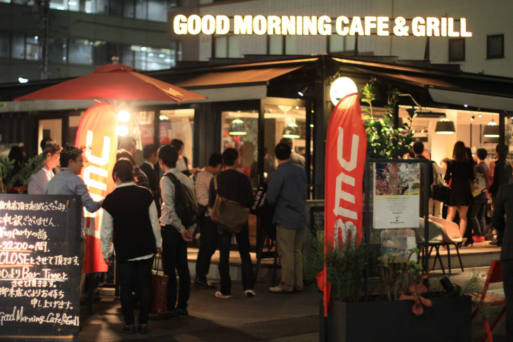 会場は東京・虎ノ門のGood Morning Cafe