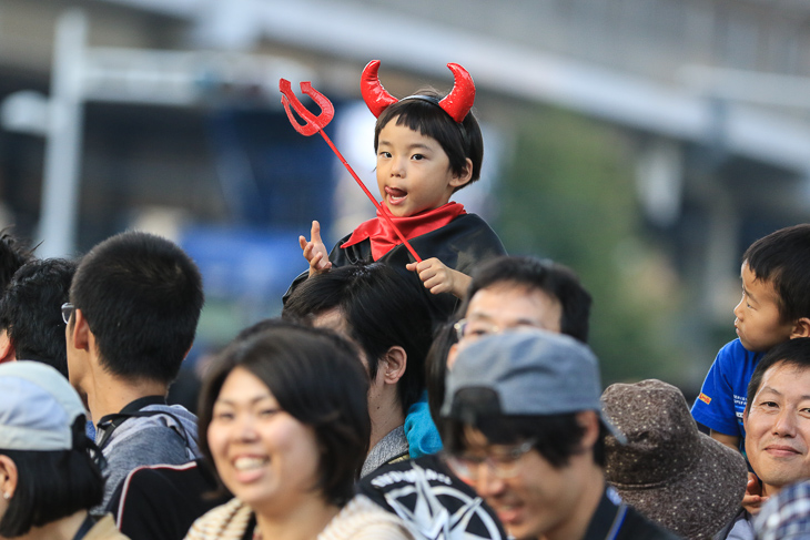 観客のなかに小さな悪魔が