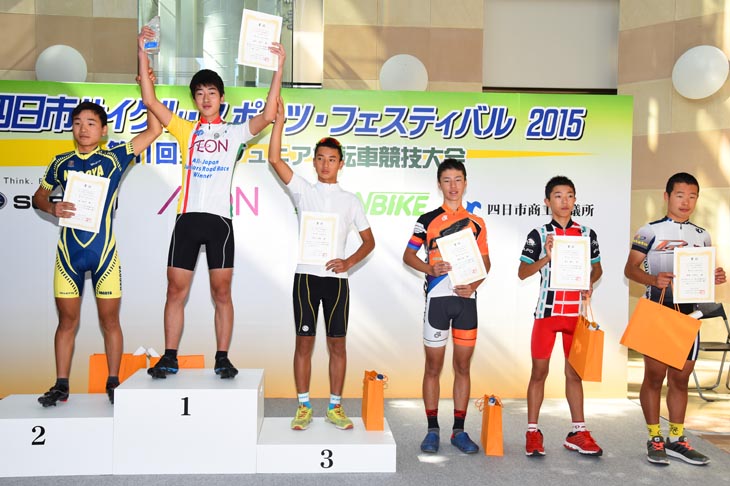 B-7 中学生男子 表彰