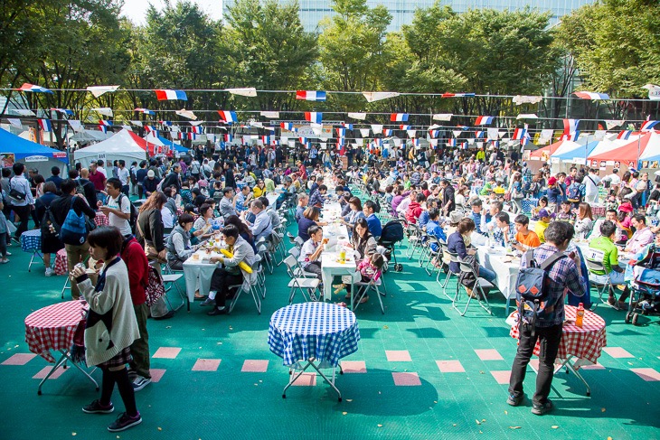 大盛況のさいたまるしぇ会場