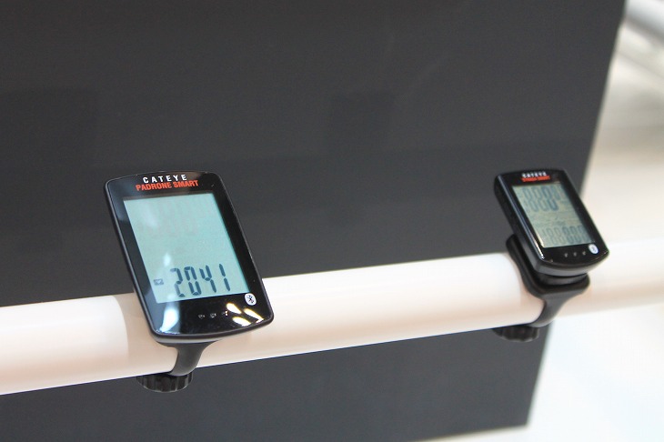 Smartシリーズはスマホをセンサー代わりに使用することで、GPSログが記録できるサイクルコンピューターだ