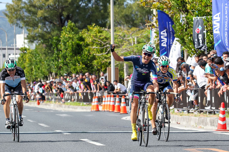 市民レース100kmアンダー39を制した齋藤和輝（タマポタ）