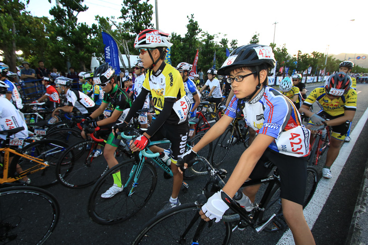 中学生レース50kmの若き選手たち