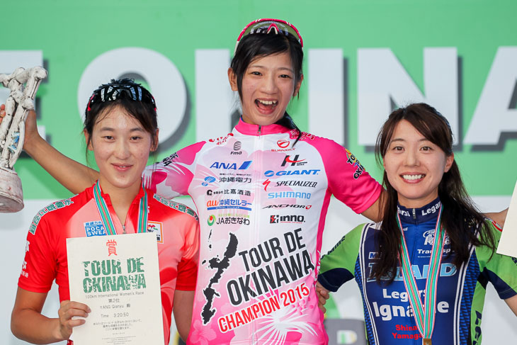 女子国際100km　表彰