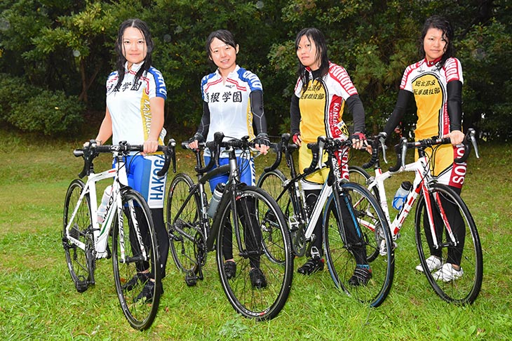 M@thurは自転車歴1年未満の4人で出場