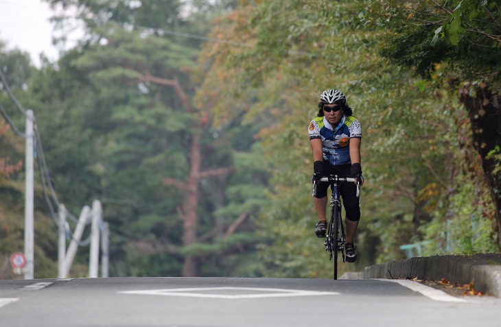 韮崎あたりでは雨も上がり快適なサイクリングに！