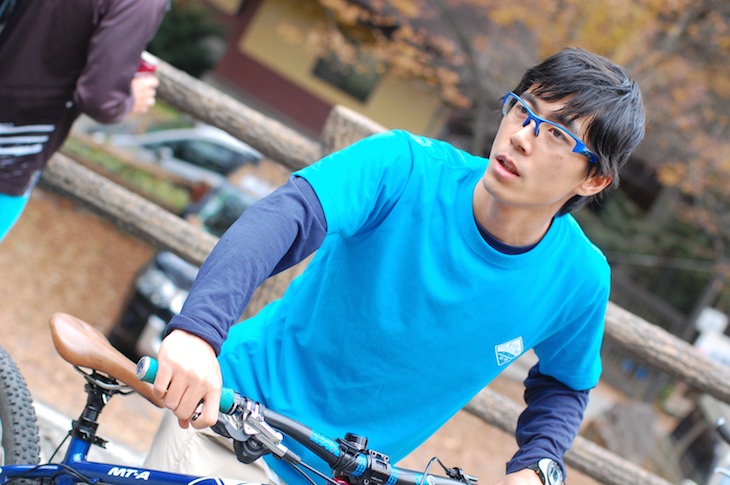 呼びかけ人である『南アルプスマウンテンバイク愛好会』の代表である弭間(はずま)亮さん
