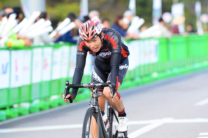 U23　下島将輝（コラッジョ川西サイクリングチーム）が2位