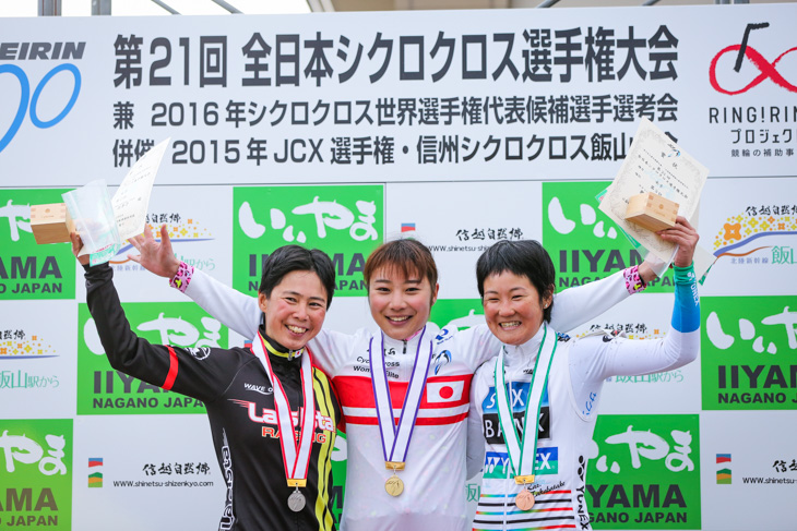 エリート女子は19歳の坂口聖香（パナソニックレディース）が優勝