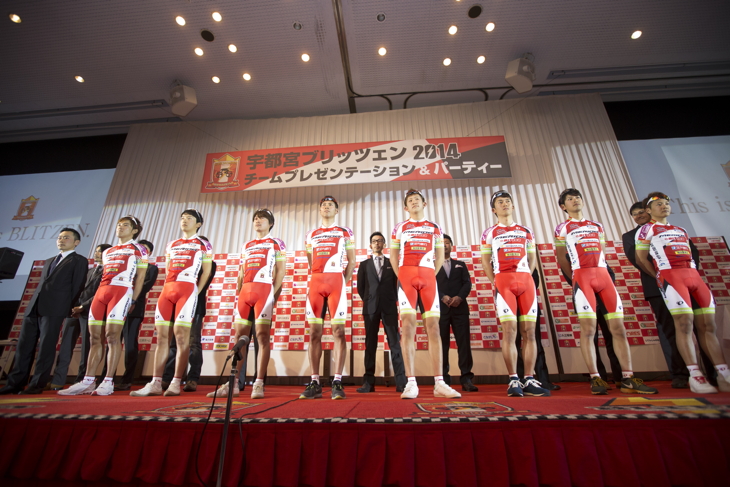 2014年から宇都宮ブリッツェンに所属