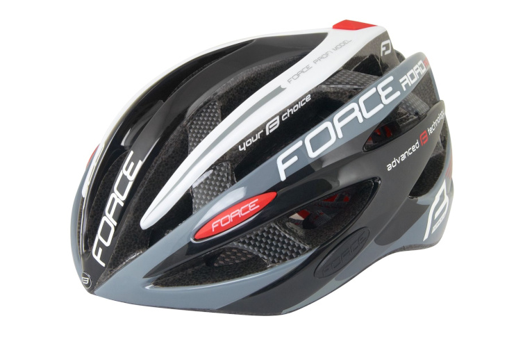 フォース Road Pro ヘルメット(ブラック/グレー/ホワイト)