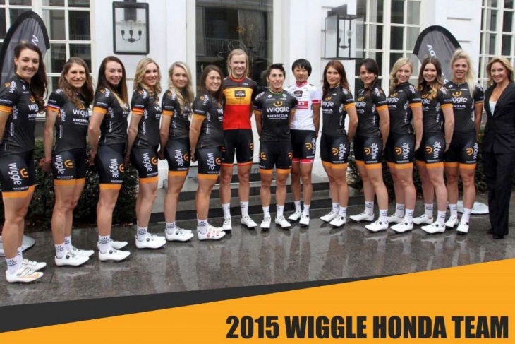 来季よりチャンピオンシステムがウェアサプライヤーを務めるWiggle Honda Women’s Professional Cycling Team