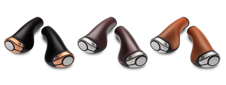 ブルックス ERGON GP1 LEATHER GRIPS（BLACK、A.BROWN、HONEY）