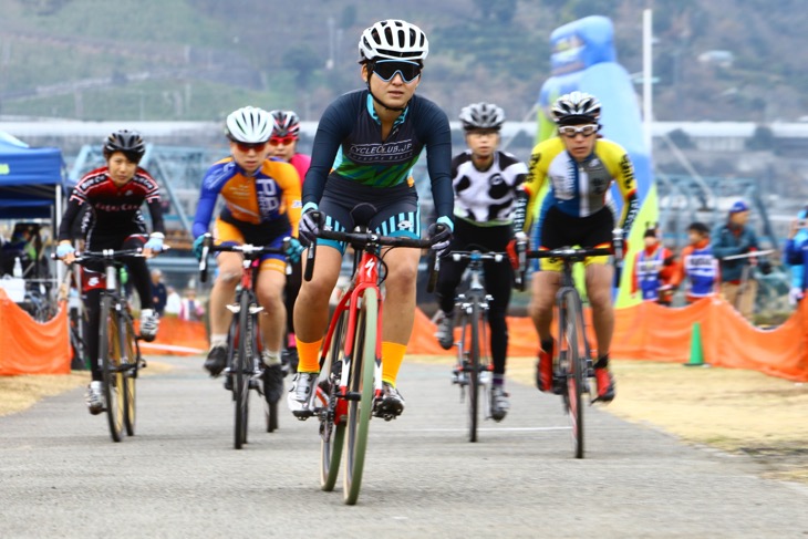 CL1 圧勝した今井美穂(CycleClub.jp)