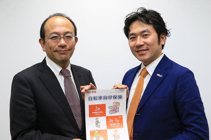 笹嶋 寛さん(au損保・営業推進部部長)、別府 始さん(スポーツジャーナリスト)