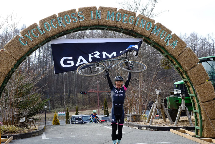 C1 優勝を飾った窪田博英(八ヶ岳CYCLOCROSS CLUB)