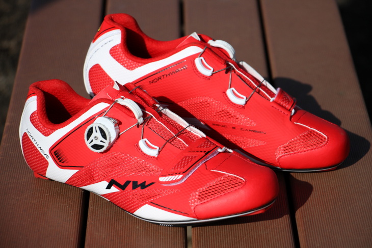 ノースウェーブ SONIC 2 CARBON(RED-WHITE)