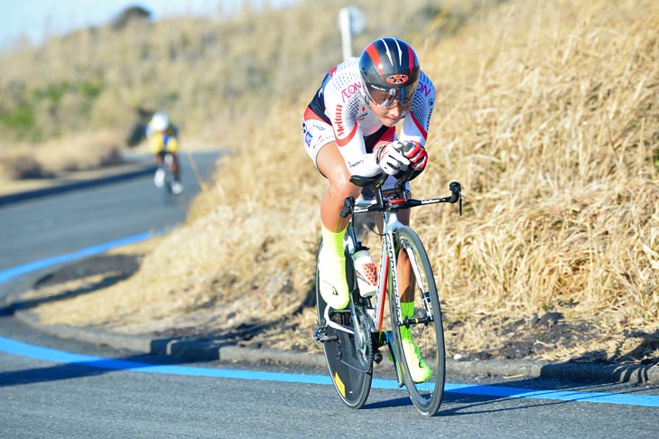 男子U23 山本大喜は後半にペースを上げたものの、約1分差の3位