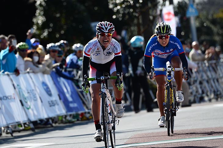 女子ジュニア 優勝した下山美寿々(大阪教育大付属高校)