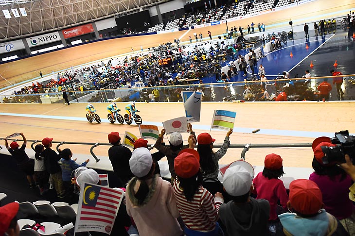 アジア自転車競技選手権大会2016　トラック競技が開幕した