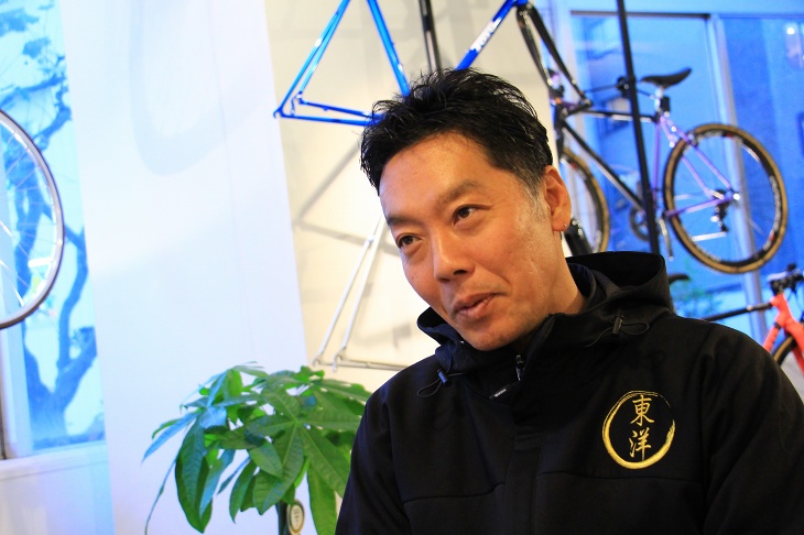 東洋フレーム代表取締役の石垣さん　中野浩一の世界選10連覇を支えた長澤義明やトム・リッチーから教えを受けた日本を代表するビルダーである