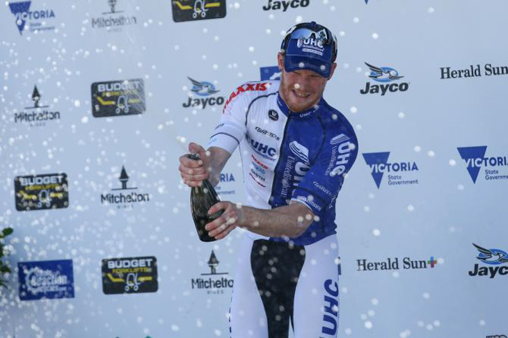ステージ優勝を飾ったジョン・マーフィー(アメリカ、ユナイテッドヘルスケア)