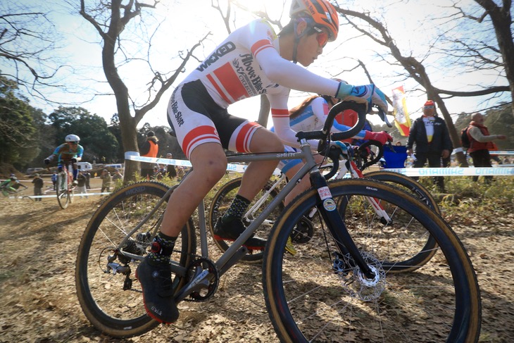 世界選から帰ってきたばかりの織田聖（Above Bike Store Cycle Club）。C2で圧勝した