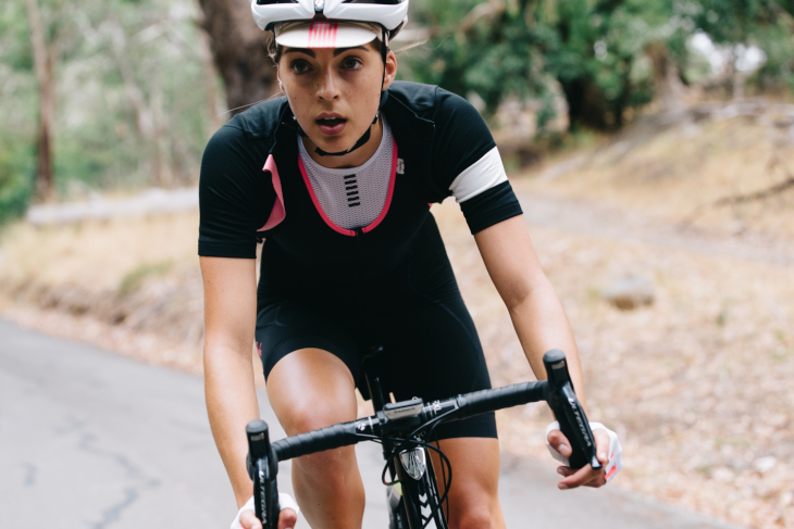 Rapha Womens Classic Jersey II 着用イメージ