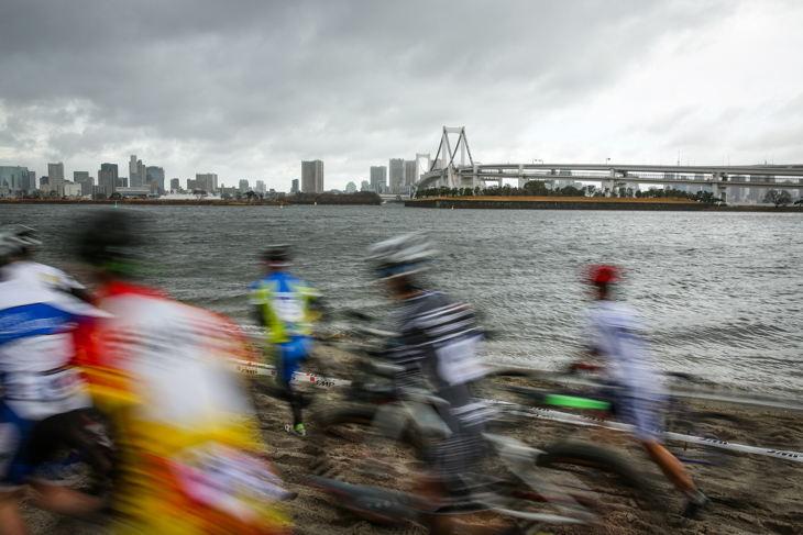 嵐のようなお台場海浜公園