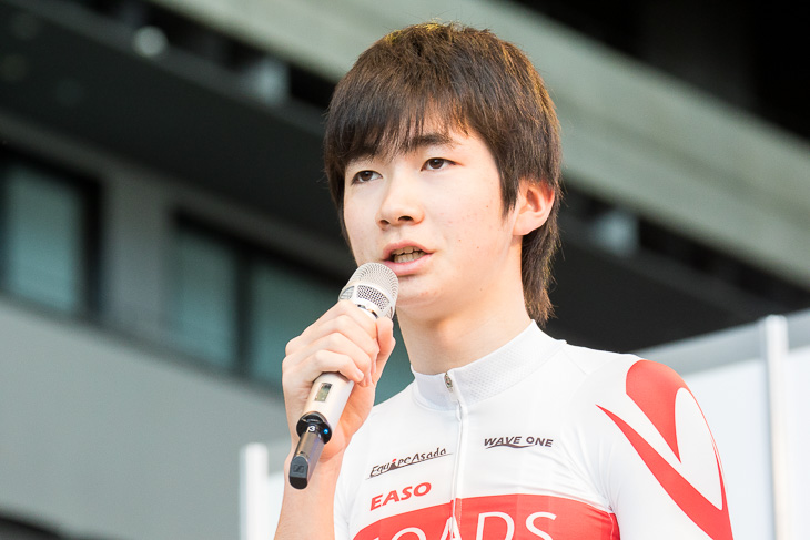 2015高校選抜ロード優勝の石上優大(EQADS)