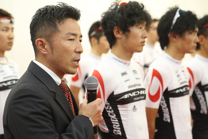 MTBチームの小林輝紀監督