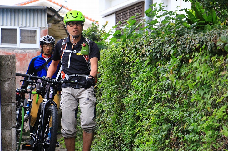 街中でも緑が多いのが那覇の裏路地なのだ