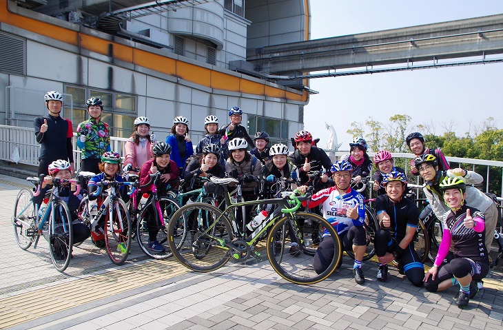 サイクルモードライド大阪の会場に到着！