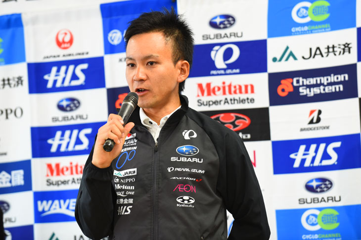 オリンピック初出場の内間康平(ブリヂストンアンカー・サイクリングチーム)