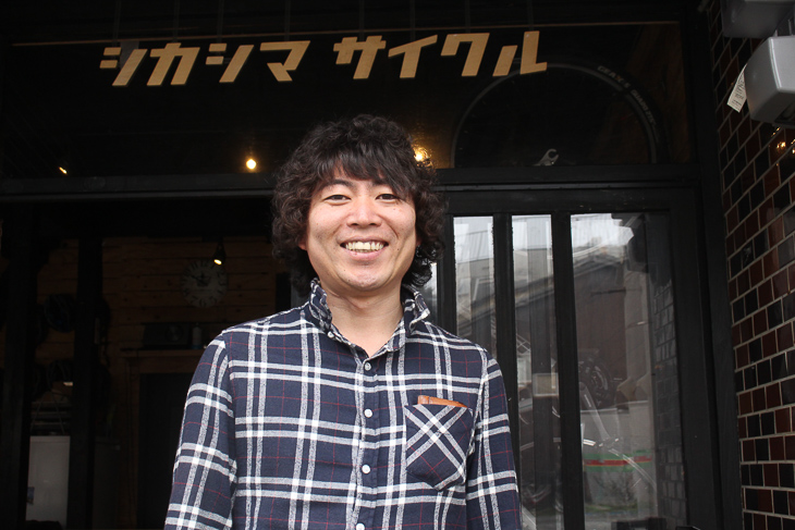 シカシマサイクルの山崎基康さん WEB系企業に勤めるも、島の魅力に取り憑かれたひとり