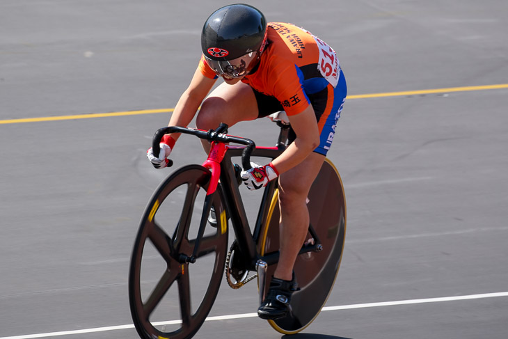 500mタイムトライアル 1位 細谷夢菜(浦和工)37秒930