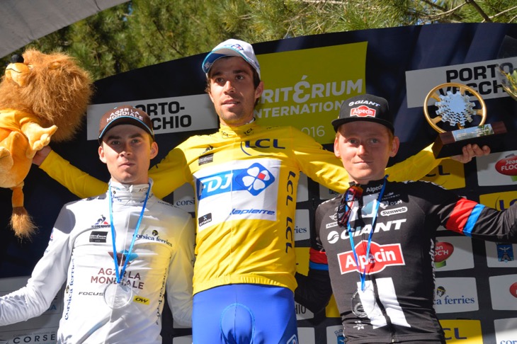 総合優勝を手中に収めたティボー・ピノ(フランス、FDJ)