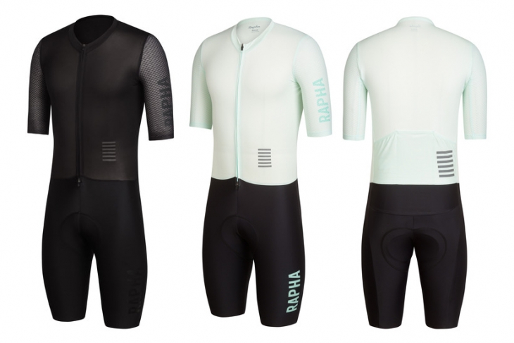 Rapha Pro Team Aerosuit（Black、Light Blue/Black）