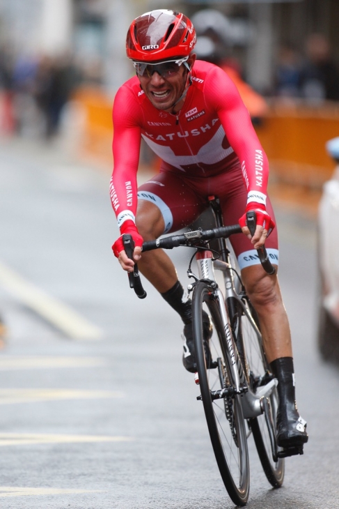 前回優勝者であるホアキン・ロドリゲス（スペイン、カチューシャ）はステージ8位