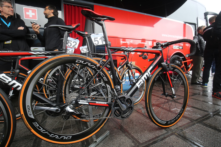 グレッグ・ファンアフェルマート(ベルギー、BMCレーシング)のBMC teammachine SLR01