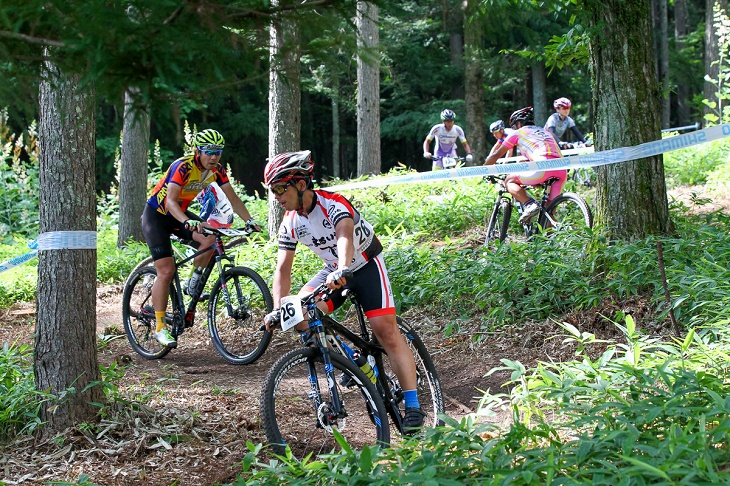 多くの種目が開催されるXCレース