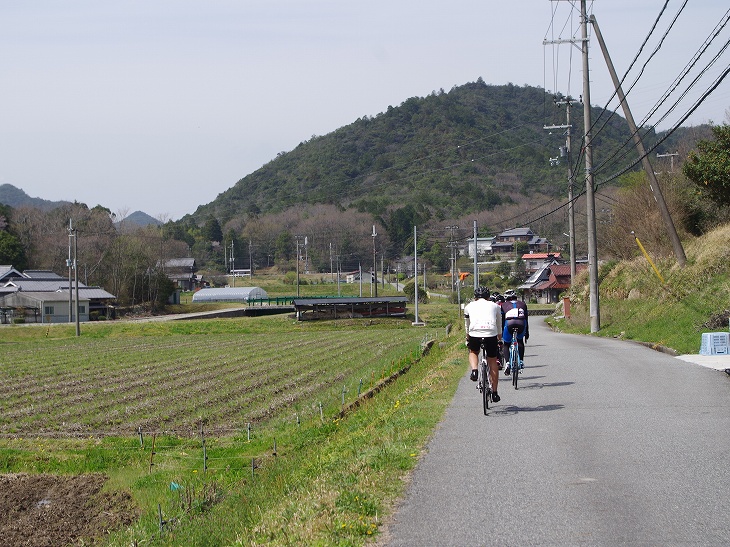 田園風景のゆったりライド