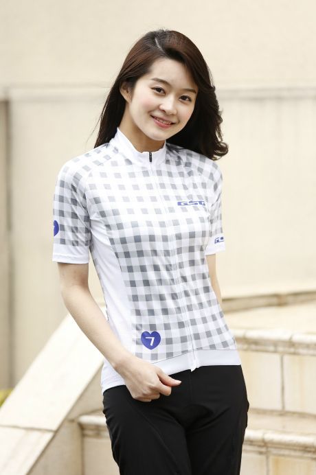 GSG Quadretti Lady Jersey(グレー)