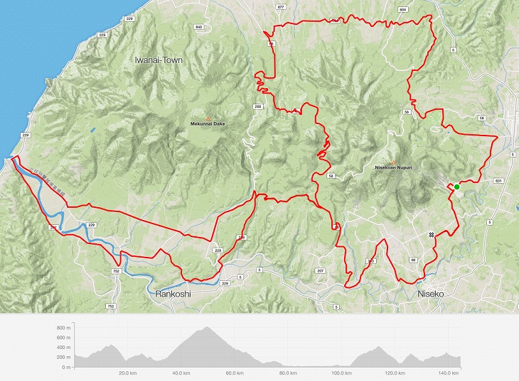 140kmコースマップ