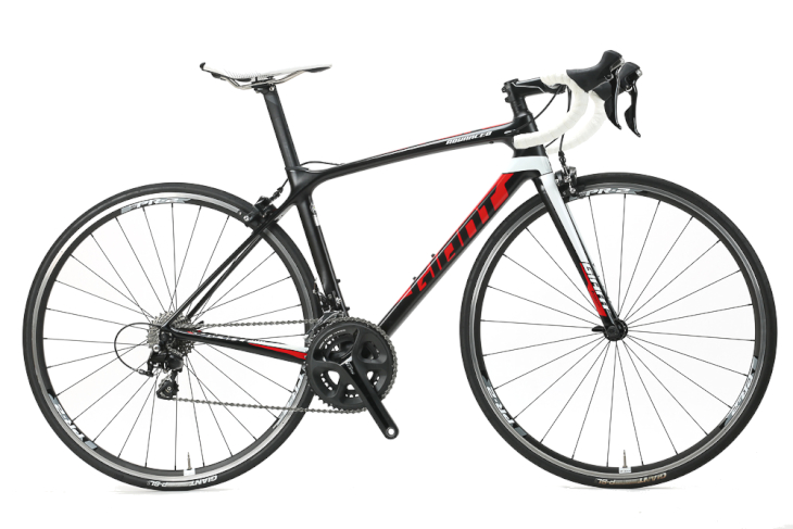 GIANT TCR ADVANCED2走行距離900km程度