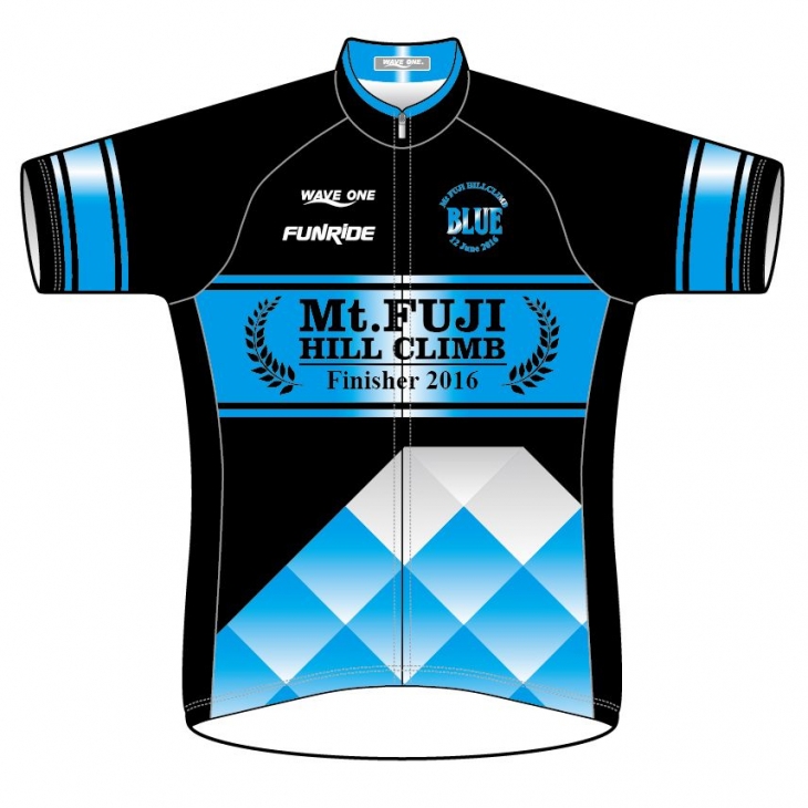 ウエイブワン 2016 Mt富士ヒルクライム フィニッシャージャージ(BLUE)