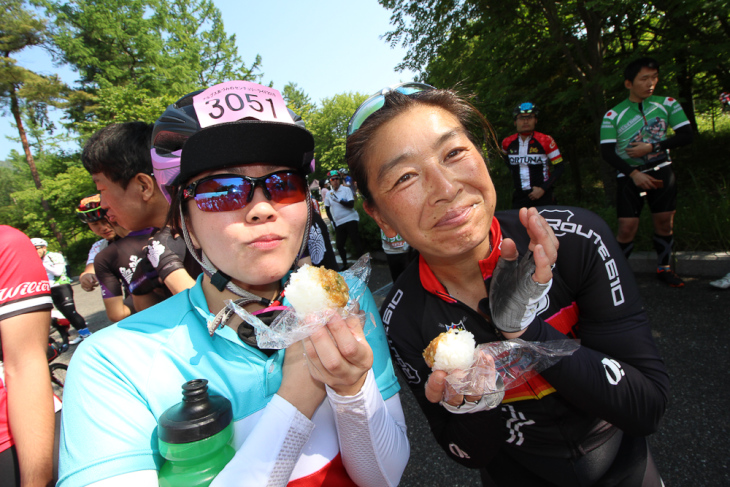 AACR名物のネギ味噌おにぎりはやっぱり最高です