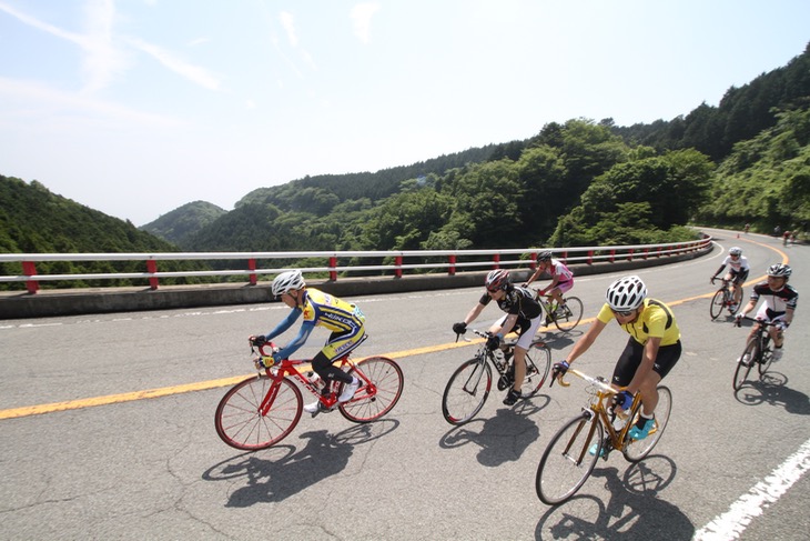 高度を上げるにつれて見晴らしも良くなる。初夏の爽やかな風が気持ち良い